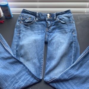 American eagle outfitters, size 0, bootcut jeans